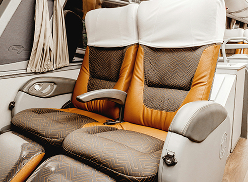 50 passenger charter bus